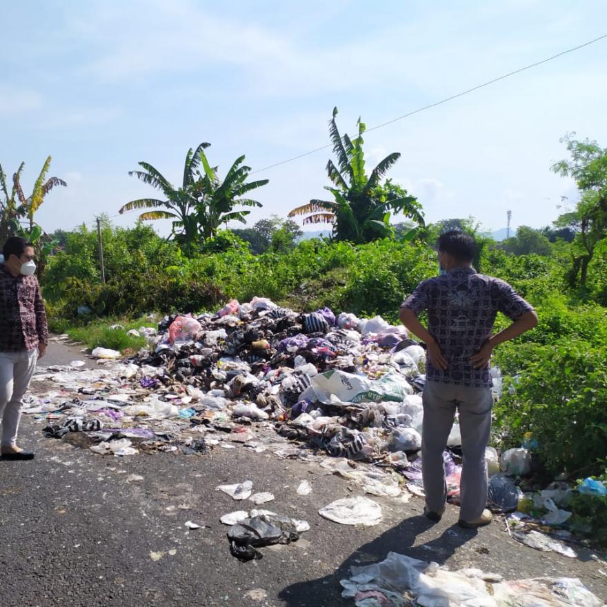 Carik Dan Jogoboyo Sudah Sidak Pembuangan Sampah Liar